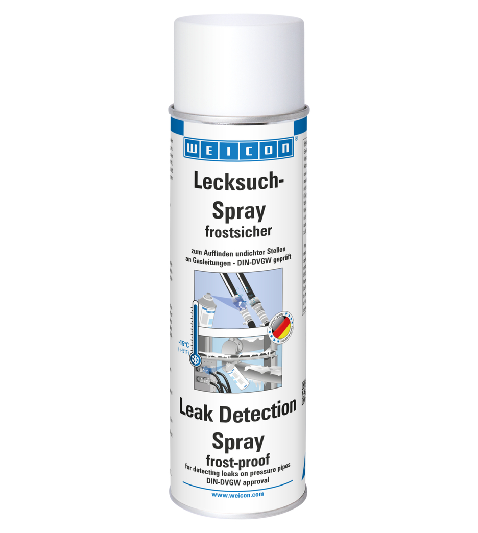 Leak Detection Spray frost-proof | locate cracks and leaks in refrigeration and air conditioning systems