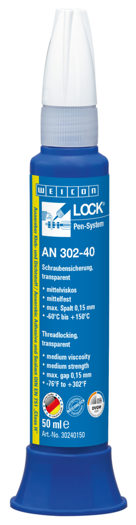 WEICONLOCK® AN 302-40 Threadlocking | medium strength, with DVGW registration