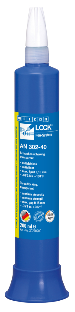 WEICONLOCK® AN 302-40 Threadlocking | medium strength, with DVGW registration